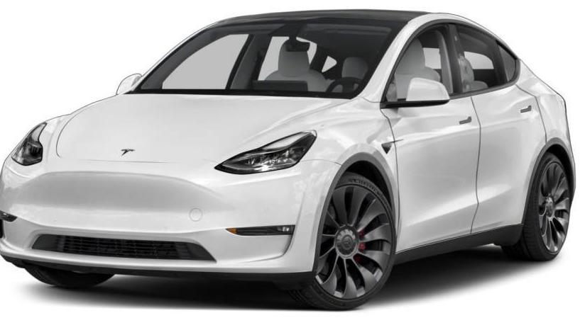 TESLA MODEL Y 2021 5YJYGDEE9MF152103 image